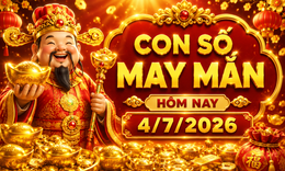Con số may mắn hôm nay 4/7 - số tài lộc 12 con giáp theo năm sinh