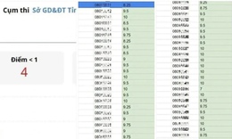 Công an Tuyên Quang vào cuộc xác minh dữ liệu điểm thi Toán 'bất thường' tại một trường THPT