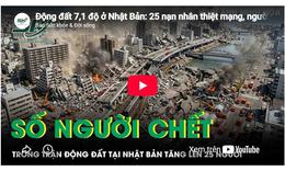 Động đất 7,1 độ ở Nhật Bản: 25 nạn nhân thiệt mạng, người dân sống trong cảnh mất điện, thiếu nước
