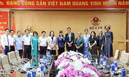 Bộ Y tế và WHO thúc đẩy hợp tác về chăm sóc sức khỏe ban đầu, phòng bệnh và hoàn thiện chính sách y tế