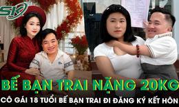 Cô gái 18 tuổi bế chồng sắp cưới nặng hơn 20kg đi đăng ký kết hôn, chuyện tình chạm đến trái tim nhiều người