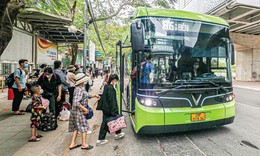 Hà Nội phát hành miễn phí thẻ xe buýt gắn chip từ ngày 6/7