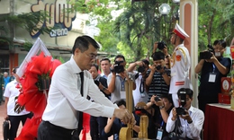 Lãnh đạo Đảng, Nhà nước dâng hương tưởng niệm cố Tổng Bí thư Trần Phú và các Anh hùng liệt sĩ tại Công viên Lê Thị Riêng