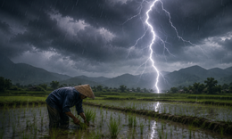 Người đàn ông 31 tuổi bị sét đánh tử vong khi đang làm ruộng ở Lào Cai