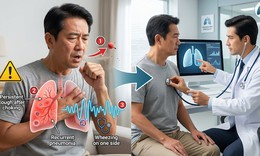 Người già ho dai dẳng sau khi ăn: Khi nào cần khám hô hấp?