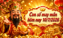 Con số may mắn hôm nay 10/7 - số cát lành - số tài lộc 12 con giáp