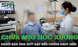 Hóc xương cá nuốt cơm chữa mẹo, người đàn ông suýt gặp biến chứng nguy hiểm