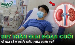 Chàng trai 25 tuổi suy thận giai đoạn cuối vì sai lầm phổ biến của giới trẻ