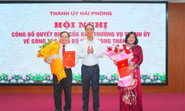 Hải Phòng công bố quyết định về công tác cán bộ 