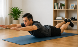 4 bài tập giúp tăng cường sức mạnh cơ lưng sau tuổi 50