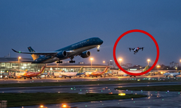 UAV liên tiếp xuất hiện ở sân bay Tân Sơn Nhất, hàng loạt chuyến bay bị ảnh hưởng