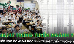 Lớp học ‘đặc biệt’ ở TPHCM: 46/47 học sinh cùng trúng tuyển trường y