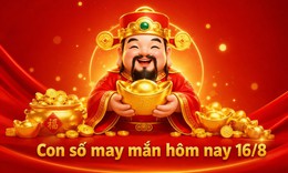 Con số may mắn hôm nay 16/8 - số tài lộc 12 con giáp theo năm sinh