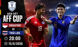Kênh và link xem trực tiếp đội tuyển Singapore vs Thái Lan tối 15/8