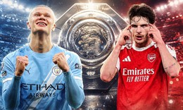 Kênh và link xem trực tiếp Siêu cúp Anh 2026 - Arsenal vs Man City
