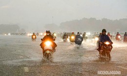 Miền Bắc bước vào đợt mưa lớn diện rộng dài ngày