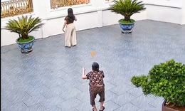 Cụ U90 vẫn bắt trend cực sung, nhảy TikTok cùng cháu gái gây sốt