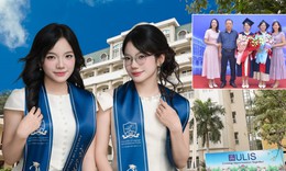 Hai chị em sinh đôi cùng tốt nghiệp xuất sắc Đại học Ngoại ngữ