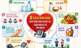 8 cách đơn giản giúp kiểm soát huyết áp, giảm nguy cơ tim mạch