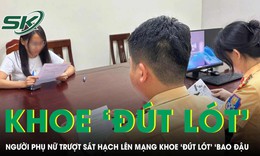 Nữ học viên trượt sát hạch lái xe lên mạng khoe "đút lót”  qua phần đường trường