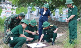 Khảo sát khu vực nghi chôn cất khoảng 140 liệt sĩ tại đèo Phước Tượng