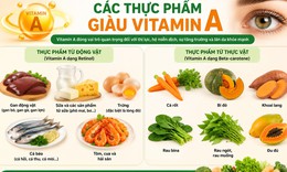 Lợi ích vô giá của vitamin A và cách bổ sung đúng