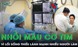 Nhồi máu cơ tim ở tuổi 35 vì lối sống thiếu lành mạnh