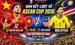 Lịch thi đấu bóng đá hôm nay 19/8, trận Việt Nam - Malaysia: Điểm tựa Mỹ Đình và tấm vé chung kết