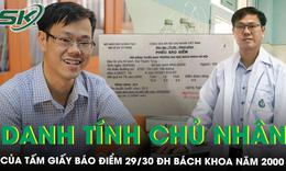 Danh tính chủ nhân của tấm giấy báo điểm 29/30 ĐH Bách khoa năm 2000 đang gây ‘bão mạng’
