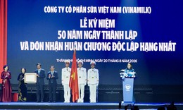 Vinamilk đón nhận Huân chương Độc lập hạng Nhất tại dấu mốc 50 năm