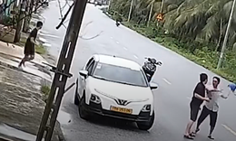 Xác minh vụ người đàn ông đánh người còn thách thức 