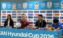 ASEAN Cup 2026: HLV Kim Sang Sik cảm ơn sự cổ vũ hết mình của các cổ động viên