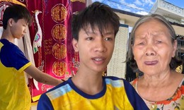 Nam sinh mồ côi bật khóc sau khi nghe tin khoản nợ 1,7 tỷ đồng được xóa