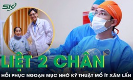 Người phụ nữ bị liệt cả 2 chân vì u tủy hồi phục ngoạn mục