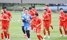 ĐT Việt Nam trở lại tập luyện, chuẩn bị cho cuộc tái đấu với ĐT Thái Lan
