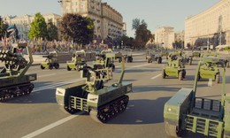 Ukraine tổ chức cuộc diễu binh toàn phương tiện không người lái đầu tiên trên thế giới