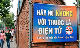 Bảo vệ giới trẻ trước tác hại của thuốc lá điện tử, thuốc lá nung nóng
