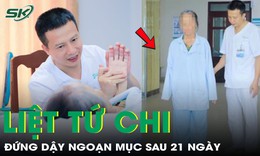 Liệt tứ chi, người phụ nữ 68 tuổi đứng dậy ngoạn mục sau 21 ngày