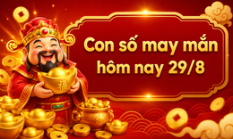 Con số may mắn hôm nay 29/8 - số tài lộc theo 12 con giáp