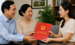 Sang tên sổ đỏ cho con: Kê khai thuế, lệ phí, đăng ký biến động đất đai như thế nào?
