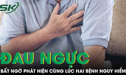 Đau ngực âm ỉ, người đàn ông bất ngờ phát hiện cùng lúc hai bệnh nguy hiểm