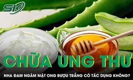 Thực hư nha đam ngâm mật ong pha rượu trắng có thể chữa ung thư 