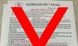 Cảnh báo giấy báo trúng tuyển học bổng giả mạo tại Đại học Y Hà Nội