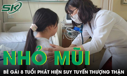 Dùng thuốc nhỏ mũi chứa corticoid, bé gái 8 tuổi phát hiện suy tuyến thượng thận