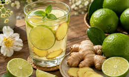 Lợi ích của nước chanh gừng