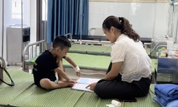 Suy hô hấp nhưng deadline vào lớp 1 không chờ ai