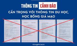 Trường đại học cảnh báo thông tin giả mạo, lừa đảo mùa tuyển sinh