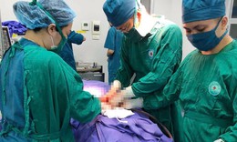 Báo động đỏ cứu bệnh nhân chửa góc sừng tử cung vỡ, mất hơn 2 lít máu