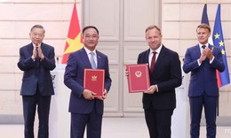 Tổng Bí thư, Chủ tịch nước Tô Lâm chứng kiến Lễ trao các văn kiện hợp tác giữa Việt Nam-Pháp

