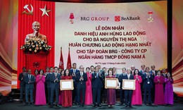 Doanh nhân Nguyễn Thị Nga được trao tặng Danh hiệu Anh hùng Lao động